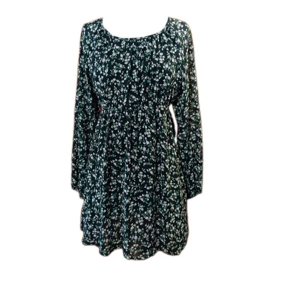 Petal and Pup Floral Mini Dress Sz 4 Black Wedding Guest Romantic Date Night